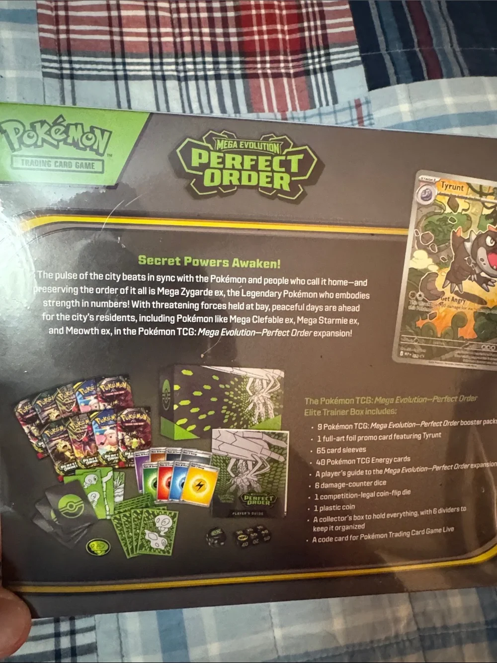 Mega Evolution Perfect Order Elite Trainer Box New Pokémon TCG Trading Cards
